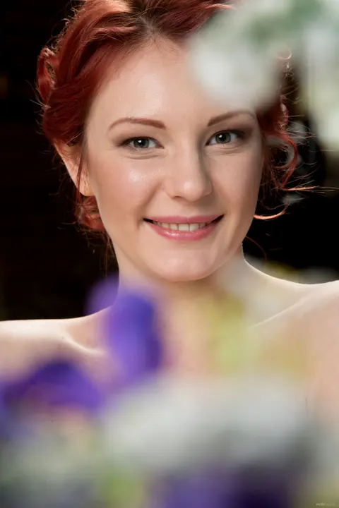 Rachel Fox: Redhead with Natural Tits Displays Tattoo While Posing Nude – photo 2 of 21