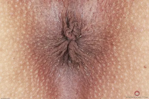 Kimmy Kimm: Skinny Asian Brunette Strips and Spreads Her Shaved Pussy – photo 16 of 21