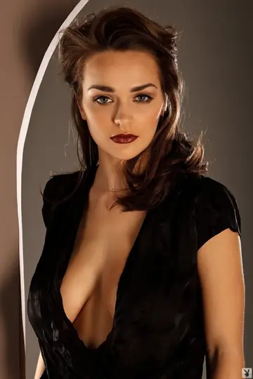 Brunette Strips Out of Her Dress to Reveal Her Big Natural Tits
