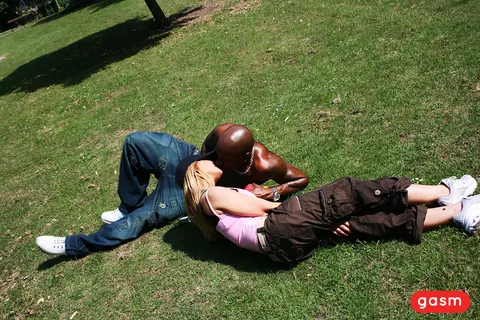 Blonde MILF Takes Interracial Anal Until He Cums – photo 14 of 15