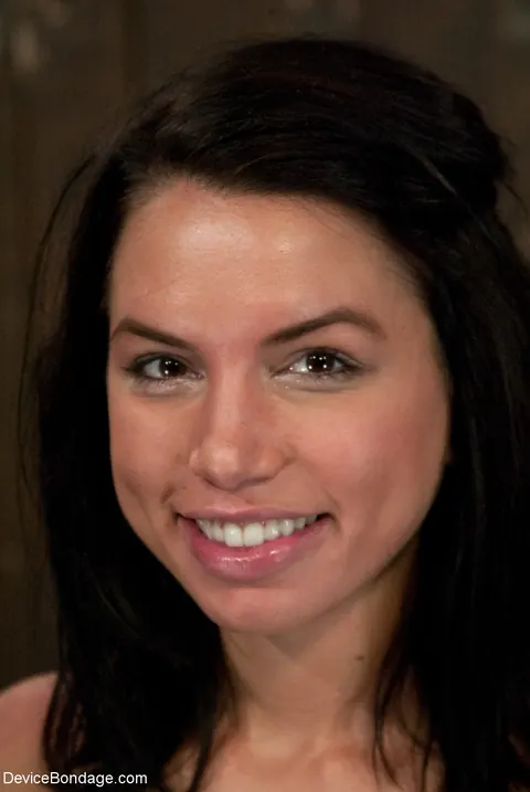 Micah Moore: Busty Brunette in Panties Endures Oiled Bondage and Toy Play – photo 21 of 21