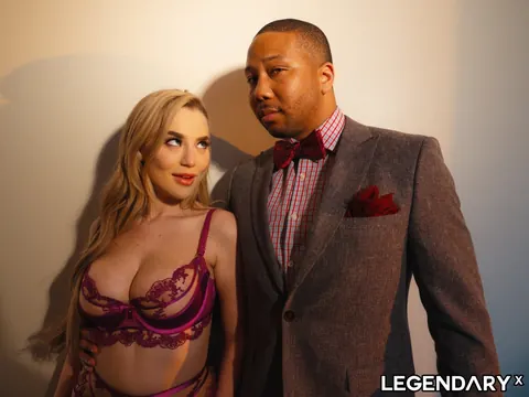 Blake Blossom: Thick Blonde in Lingerie Fucks a Black Man – photo 15 of 15