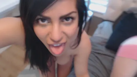 Amber Hahn: Brunette MILFs in Glasses Finger and Lick Each Other – photo 10 of 15