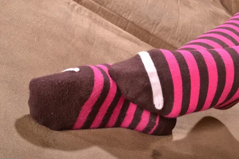 Jenna Rose: Tall Slim Brunette Poses Nude Wearing Only Socks – photo 3 of 21
