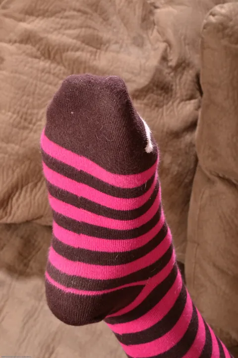 Jenna Rose: Tall Slim Brunette Poses Nude Wearing Only Socks – photo 2 of 21