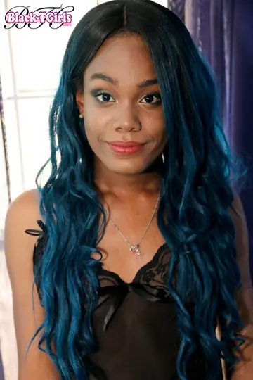 Ebony Trans Woman Undresses and Kisses Her Partner Before Sex