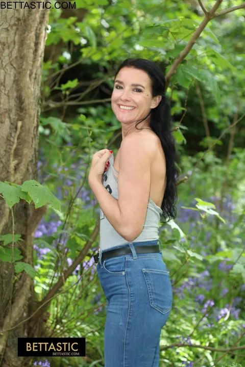 Brunette Poses and Teases in a Non-Nude Set – photo 12 of 15