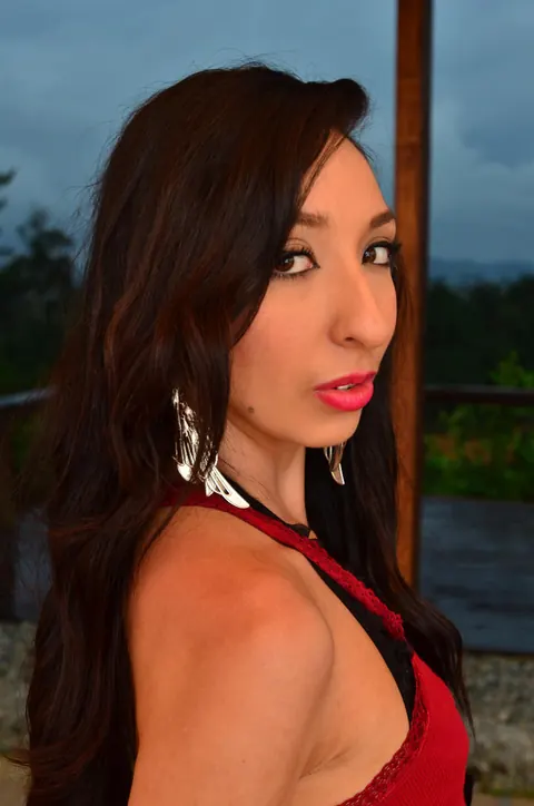 Alicia Duran: Latina Brunette Strips Out of Her Jeans Outdoors – photo 14 of 17