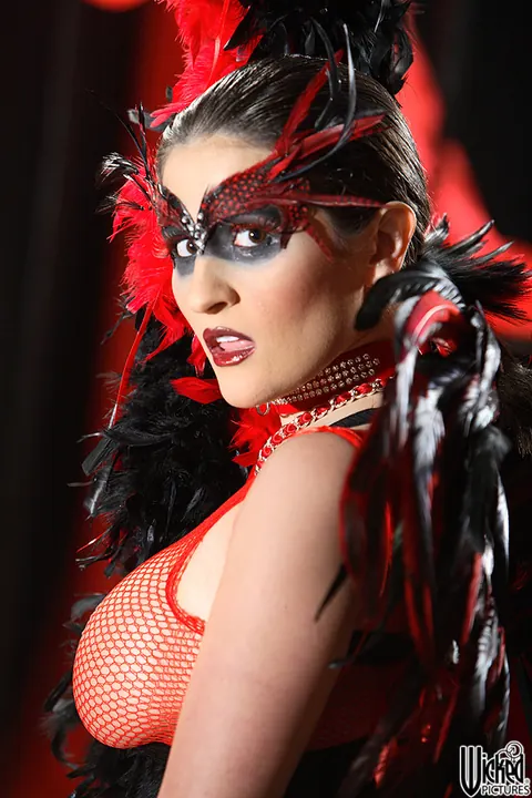 Austin Kincaid: Petite Asian and Slim French MILFs Show Off Devil Costumes on a Swing – photo 17 of 21
