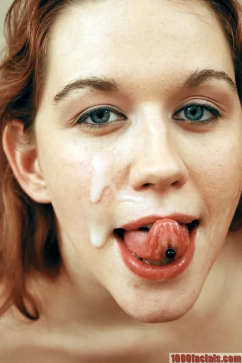 Smokey Flame: Redhead MILF Strips and Gives a Blowjob Before Taking a Facial – photo 21 of 21