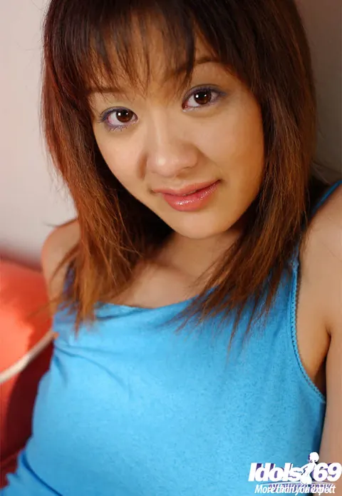 Asian Amateur in Panties and Socks Uncovers Her Tits – photo 7 of 16