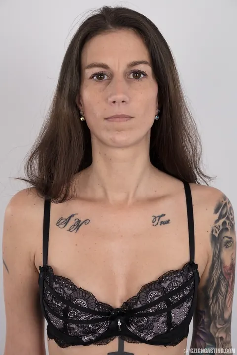 Slim Czech MILF Spreads Her Tattooed Body in Debut Gallery – photo 6 of 20