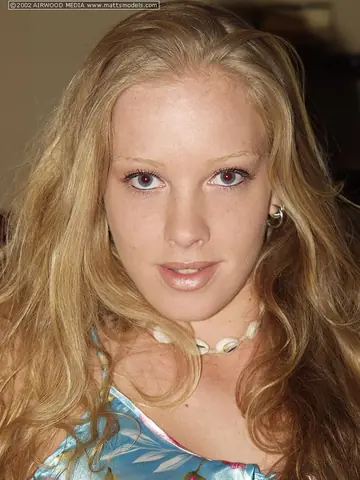 Blonde in Lingerie Spreads Her Labia Wide