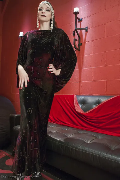 Trans Woman Strips and Poses in Bondage – photo 4 of 20