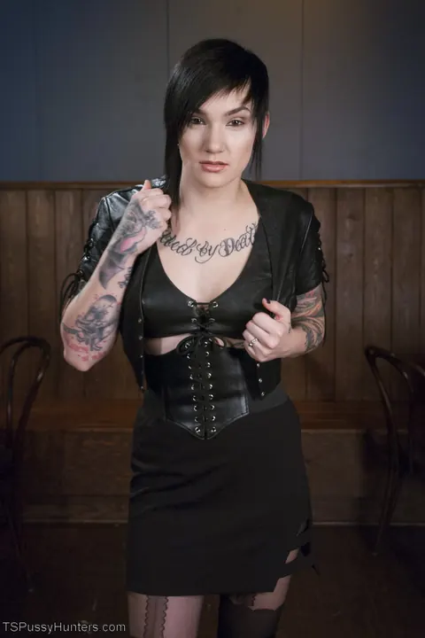 Trans Woman Fucks Bound Partner in Bondage Play – photo 1 of 21