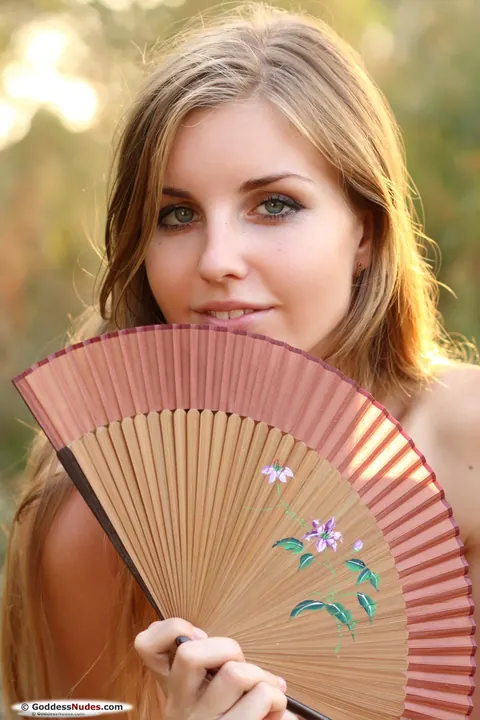 Hellan: Blonde Strips Out of Her Panties in the Open Air – photo 9 of 21