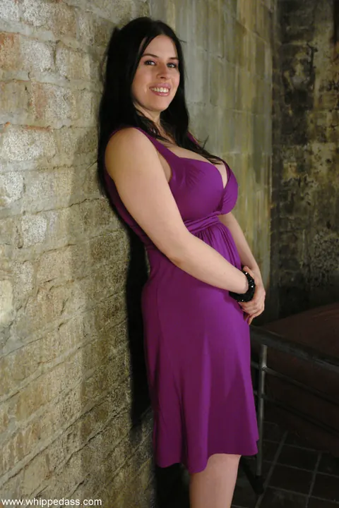 Daphne Rosen: Curvy Brunette MILF Bound and Pleasured in Lesbian BDSM – photo 2 of 20