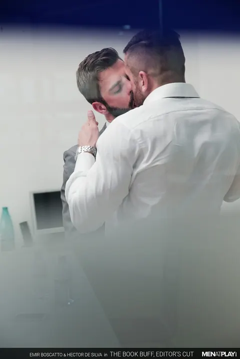 Two Men Have Anal Sex and Kiss in the Office – photo 7 of 18