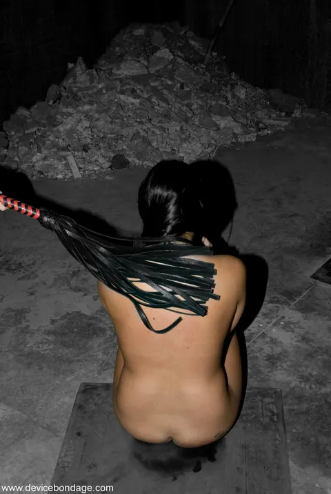 Alexa Jordan: Black-Haired MILF in Bondage Spreads and Toys Her Pussy – photo 10 of 21