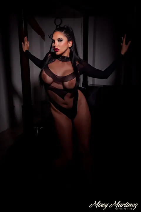 Missy Martinez: Thick Latina Fucks Her Ass with a Dildo in Pantyhose – photo 5 of 21