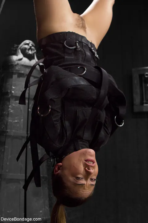 Kristina Rose: Petite Latina MILF Hangs Upside Down in Bondage Heels – photo 5 of 21