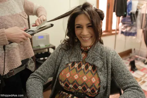 Andy San Dimas: Tattooed Latina MILF Gets Restrained and Pleasured – photo 1 of 21