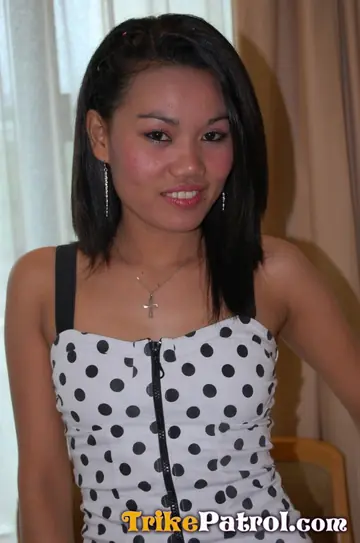 Petite Filipina Brunette in Panties Sucks Cock and Fucks in the Hotel