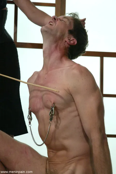 Audrey Leigh: Blonde MILF with Big Tits Dominates in Bondage – photo 2 of 13