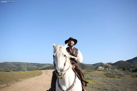 Skin Diamond: Slim Ebony Babe Rides Cowgirl in the Forest – photo 6 of 18