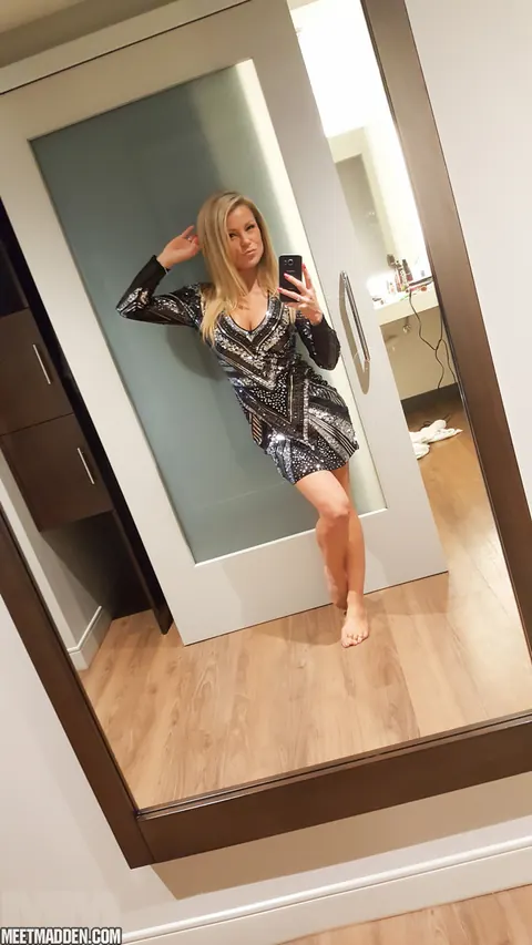Meet Madden: Blonde MILF with Big Tits Takes Mirror Selfies in the Bathroom – photo 15 of 15