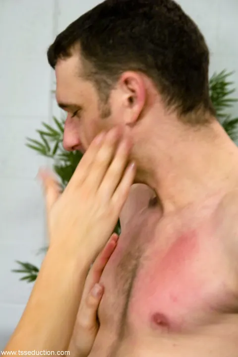 Mature Trans Woman Dominates Her Bound Man in Lingerie – photo 14 of 21