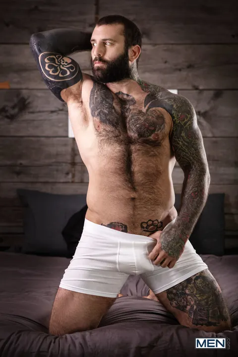 Gay Group Fucks and Plays with a Dildo Until They Cum – photo 3 of 20