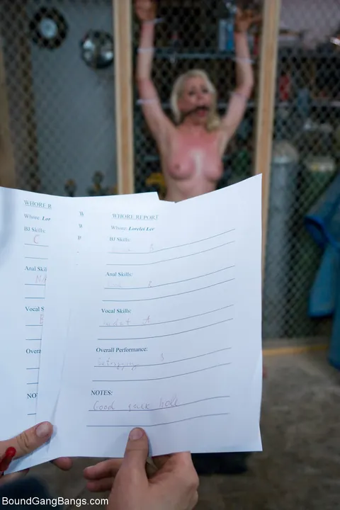 Lorelei Lee: Busty Blonde MILF Gets Bound and Fucked in a Group Session – photo 7 of 21