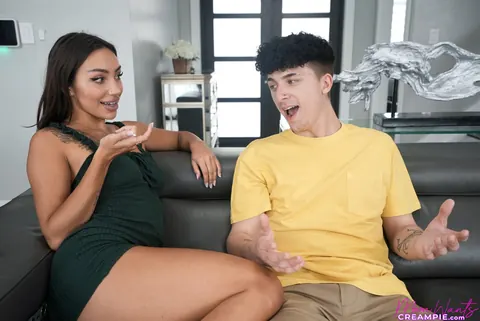Sisi Rose: Brunette in a Skirt Gets Fucked Doggy Style – photo 2 of 16