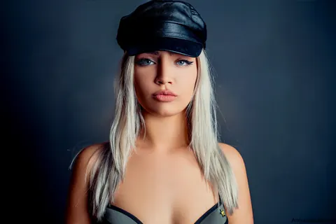 Annastasia Sweet: Busty Blonde Undresses and Shows Her Natural Tits and Ink – photo 2 of 12