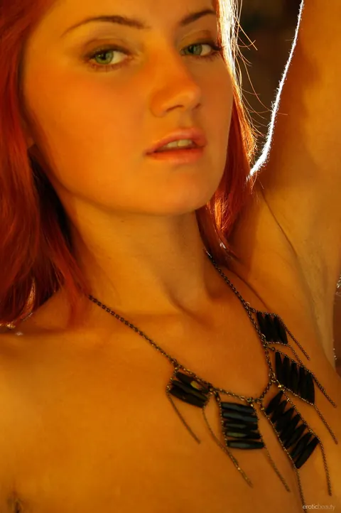Redhead Poses Nude in High Heels – photo 20 of 21