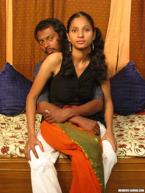 Slim Indian Brunette in Pigtails Spreads and Sucks Cock – photo 1 of 15
