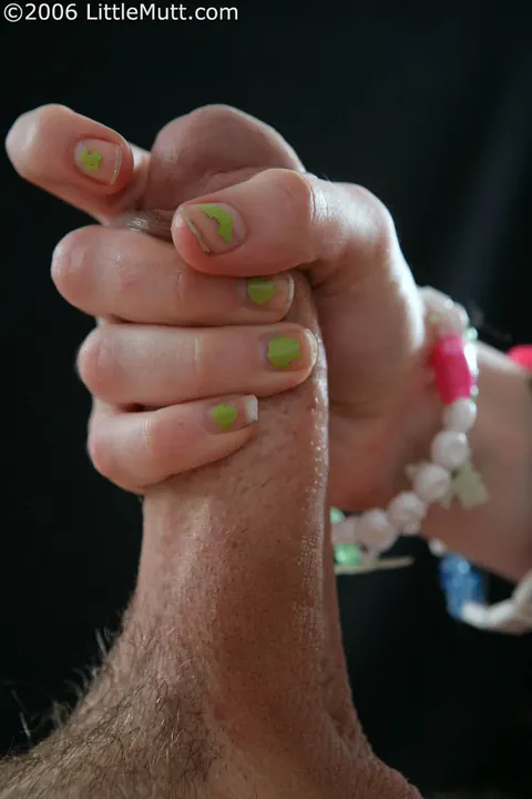 Brunette with Piercing Sucks and Strokes Her Man – photo 13 of 16