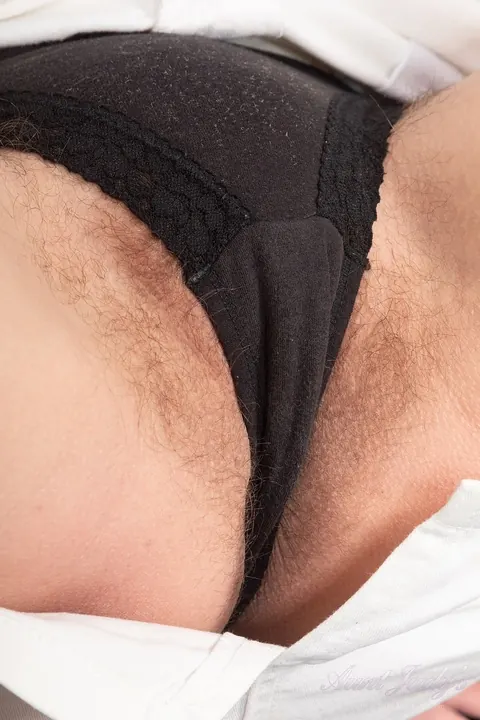 Mature Redhead Undresses to Reveal Her Hairy Pussy – photo 3 of 21