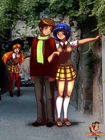 Busty Trans Woman Kisses Her Man and Gets Fucked in an Alley