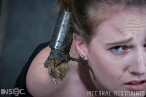 Ashley Lane: Skinny Redhead Gets Fucked in Bondage Restraints – photo 1 of 14