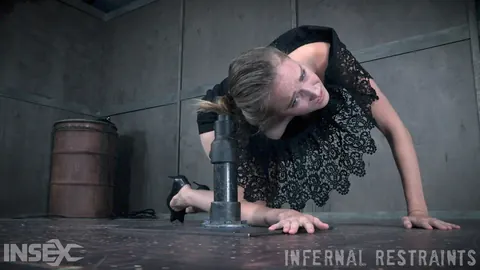 Ashley Lane: Skinny Redhead Gets Fucked in Bondage Restraints – photo 11 of 14