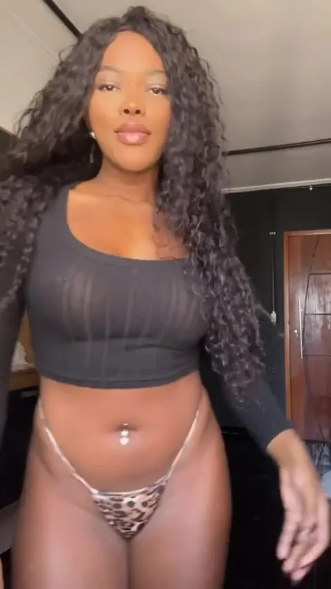 Thick Latina with Curly Hair Spreads Her Big Ass – photo 9 of 16