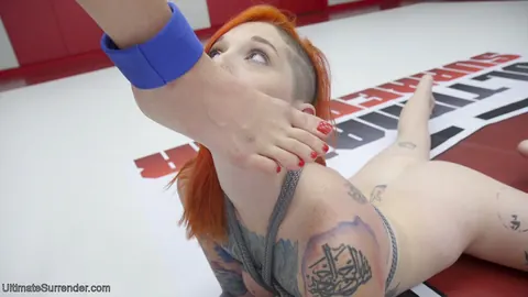 Lea Lexis & Sully Savage: Blonde and Redhead Lick Pussy in Lesbian Bondage – photo 13 of 20
