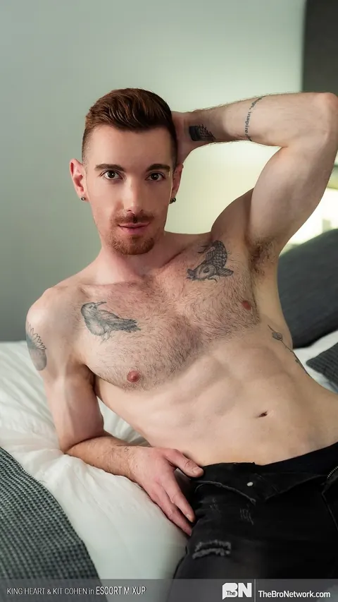Two Athletic Men Strip, Kiss and Have Bareback Sex – photo 2 of 21