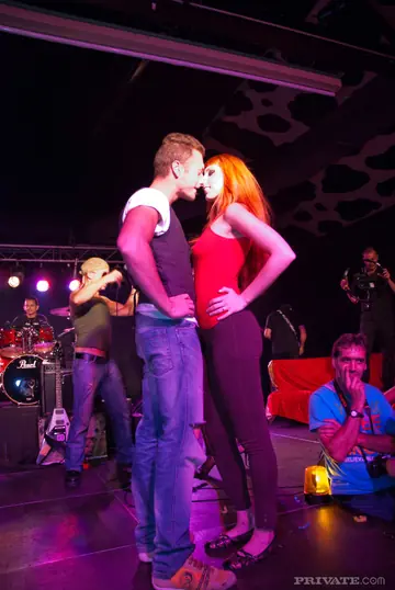 Thick Redhead Takes Anal Doggy Style and a Cumshot