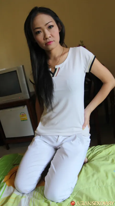 Petite Asian MILF in Panties Rides Him Cowgirl – photo 2 of 15