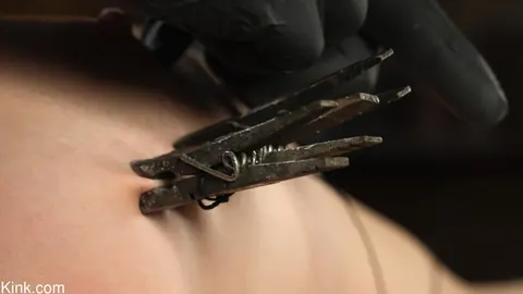 Victoria Voxxx: Tattooed Latina in Bondage Masturbates with a Dildo – photo 14 of 21