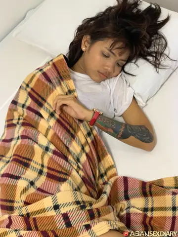Petite Filipina Strips and Spreads Her Hairy Pussy