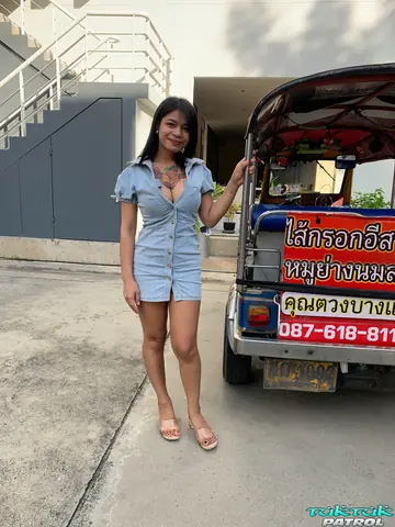Tattooed Thai with Big Tits Gets Fucked Hard and Spreads Wide
